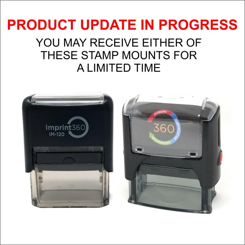 Supply360 AS-IMP1096 - Cash ONLY, Heavy Duty Commerical Quality Self-Inking Rubber Stamp, Red Ink, 9/16" x 1-1/2" Impression Size, Laser Engraved for Clean, Precise Imprints - Image 2